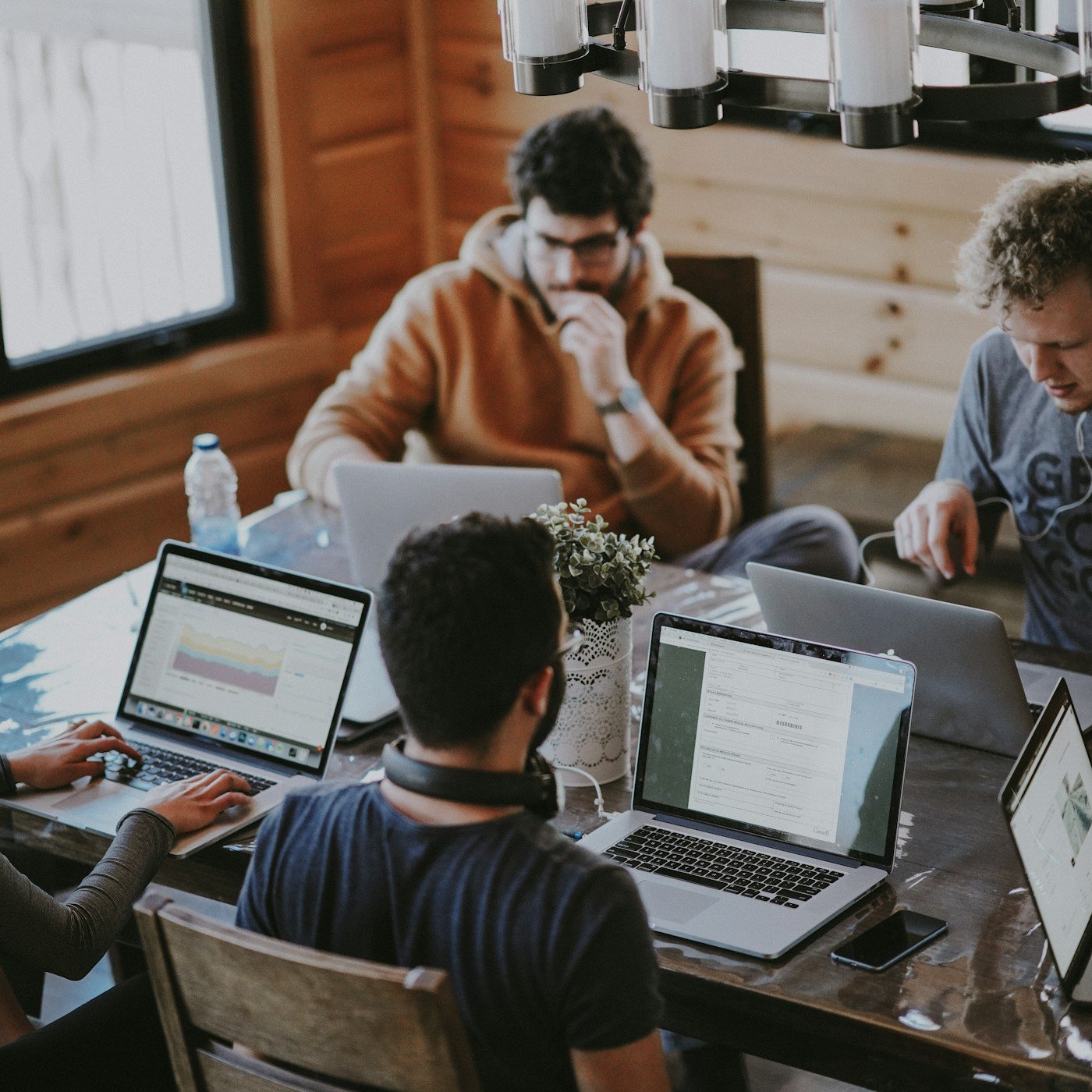 Microsoft D365 CRM client team in modern office
